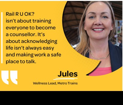 Case Study: Jules, Metro Trains Melbourne